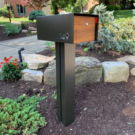 mail box metal post|steel mailbox post residential.